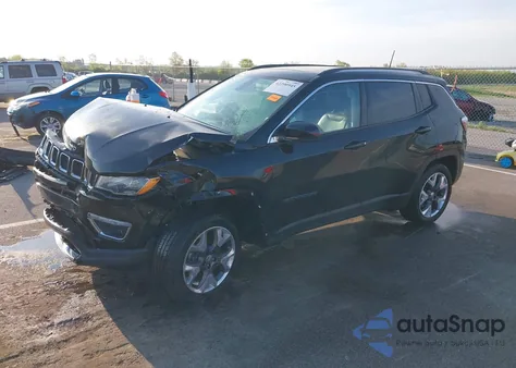 2019 Jeep Compass Limited 4X4 из США, поврежденный, VIN 3C4NJDCB7KT622852